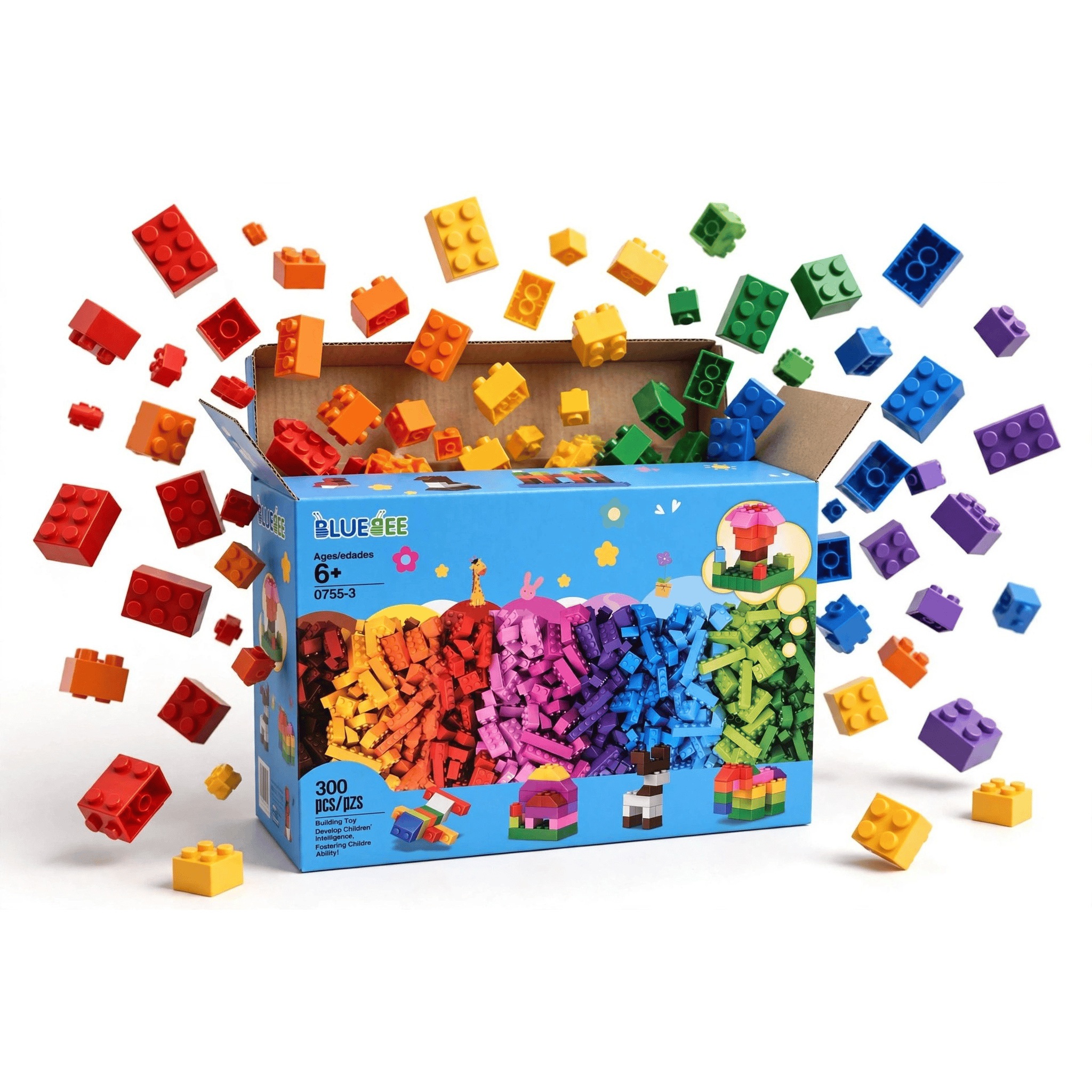 Blue Bee 300-piece Building Blocks