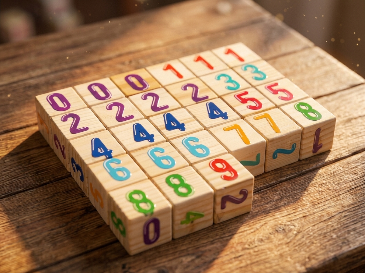 Wooden ABC 27 Printed Building Blocks