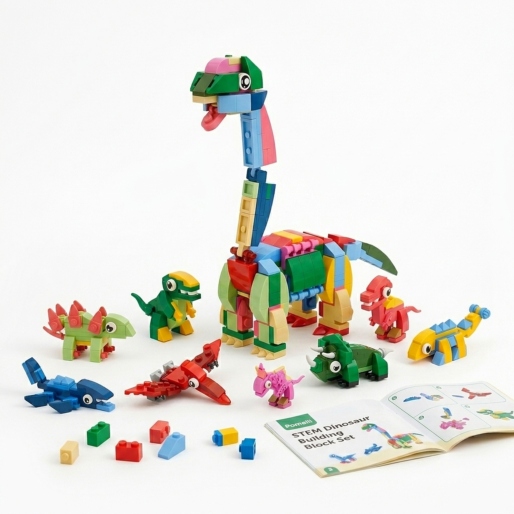 Dinosaur Series Building Blocks 10 in 1 set