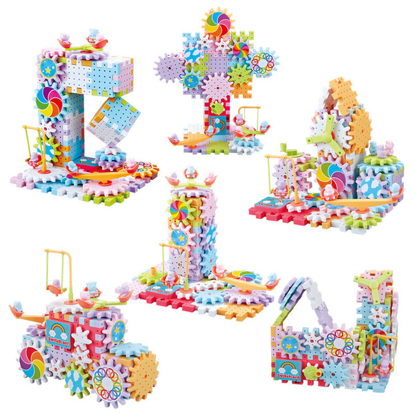 83 Pcs Electric Gear Building Block