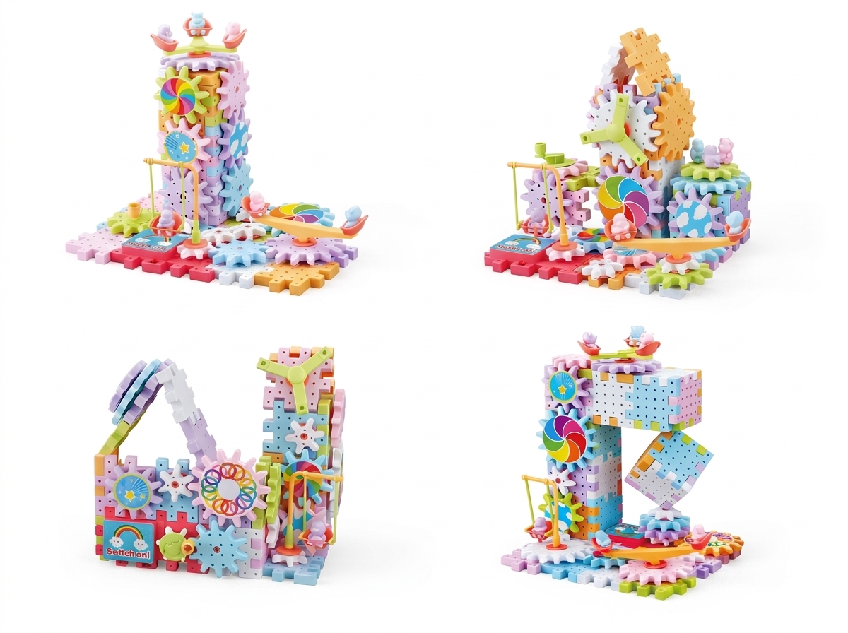 83 Pcs Electric Gear Building Block